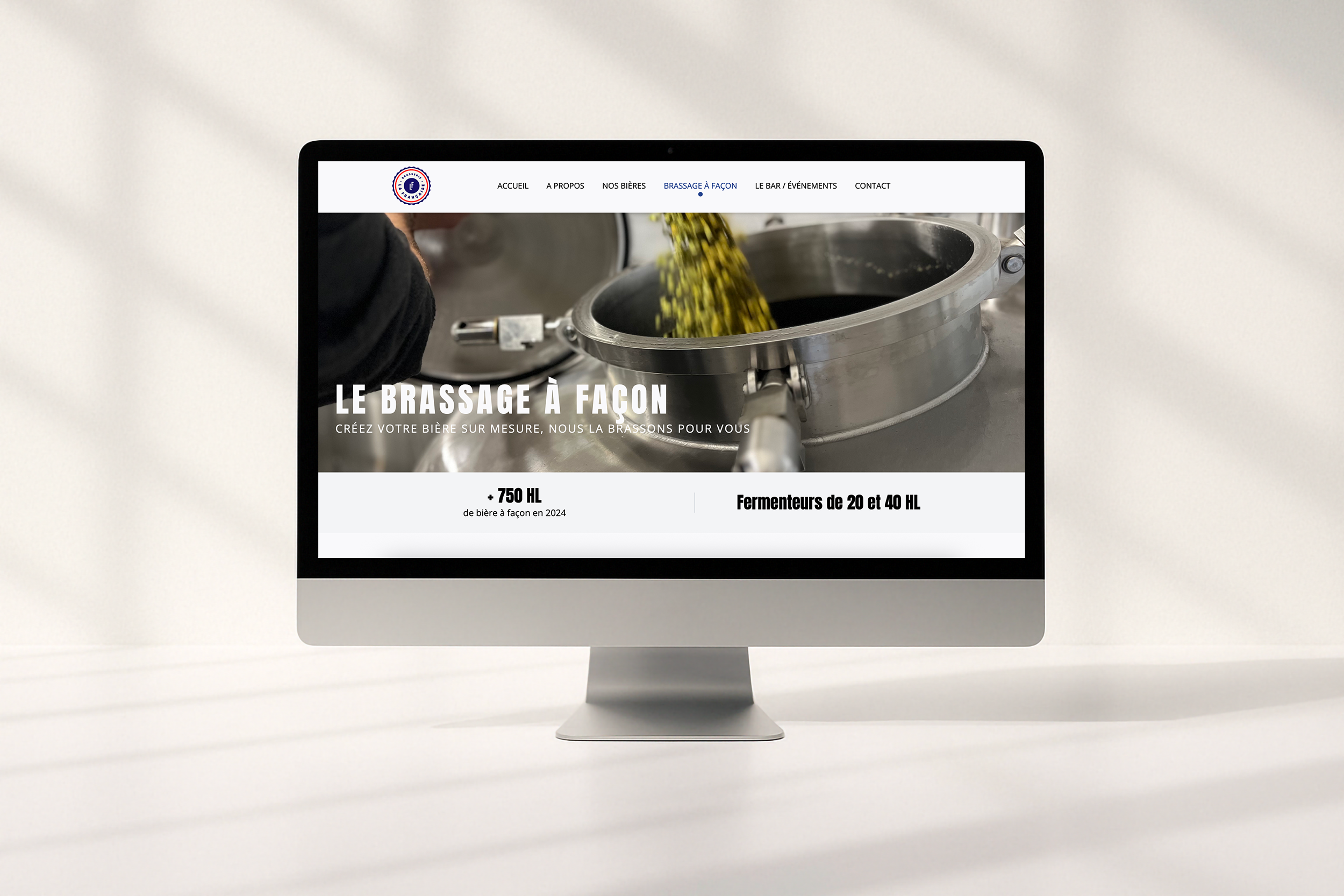 Site de la Brasserie La Française