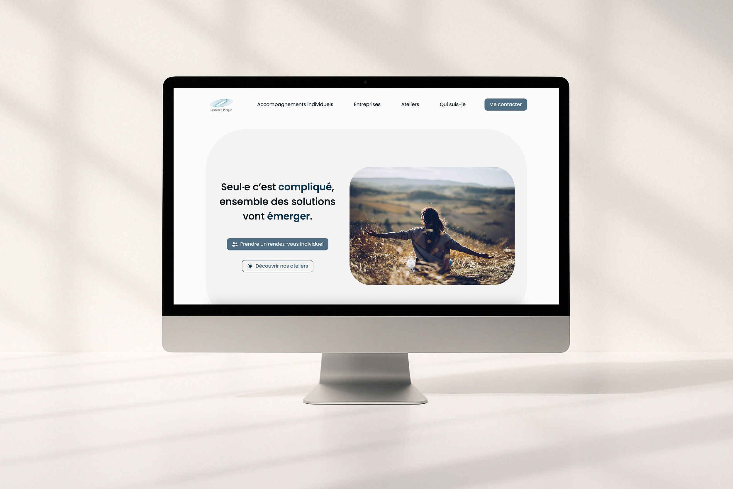 Site vitrine de Laurence Picque